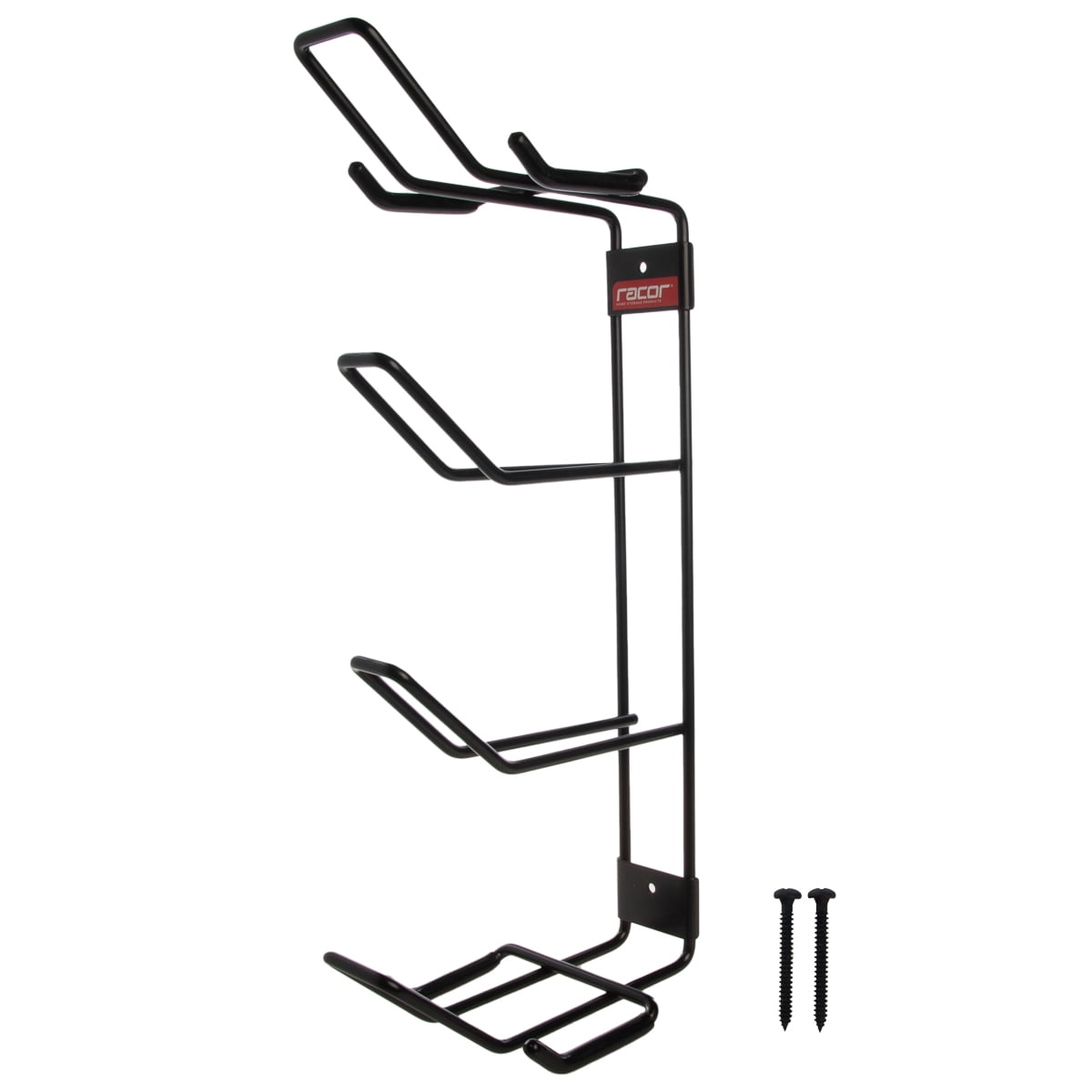 Racor Golf Bag Storage Hanger Holds Two Golf Bags Shoes Sports Equipment For Garage Closet