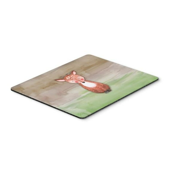 Baby Deer Watercolor Mouse Pad, Hot Pad or Trivet