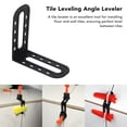 thumbnail image 4 of Tile Positioning Angle Leveler, ABS 25Pcs Professional Fast Easy To Turn Tile Leveling Angle Leveler Reusable  for Industrial Use, 4 of 7