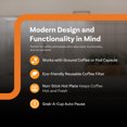 thumbnail image 4 of Complete Cuisine 2-in-1 Programmable Coffee Maker, 12-Cup Pot & Single-Serve Pod, 4 of 11