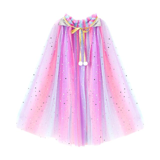 BELOVING Princess Cape Apparel Fancy Dress up for Festival Birthday Stage Performance E