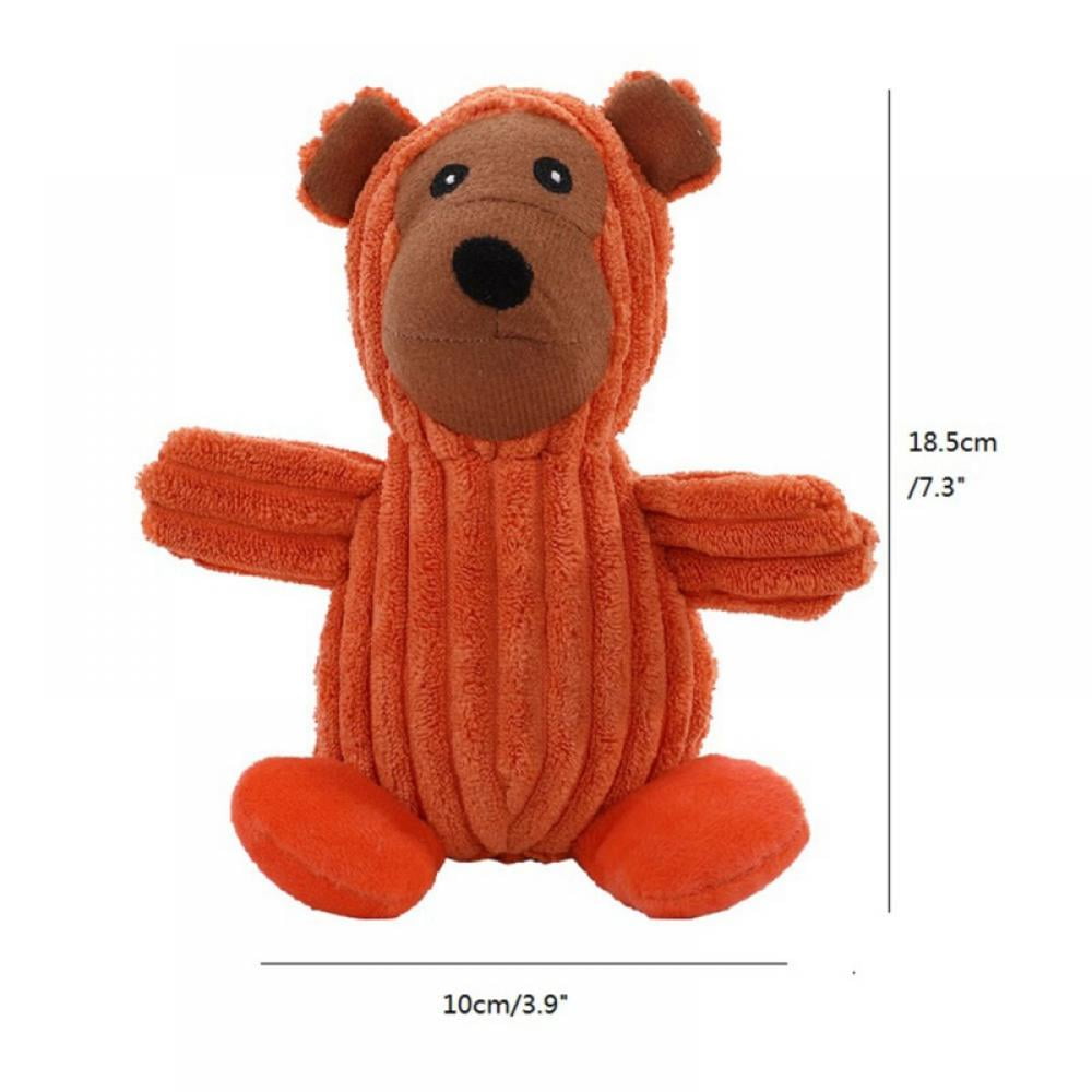 indestructible dog teddy bear