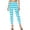 Sky Blue, variant on Riforla Women Leggings Casual Striped High Waisted Soft Stretch Yoga Pants Comfortable Workout Tights Daily Wear Women's Pants Yellow L