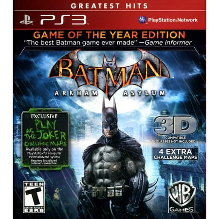 Warner Bros. Batman Arkham Asylum Goty (PS3) - Pre-Owned