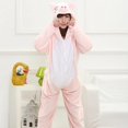 thumbnail image 1 of Onesies de unicornio Unisex, ropa de dormir de franela con capucha, disfraces de Anime, lindo Panda, Totoro, oso, cerdo, mujer, Invierno, 1 of 4