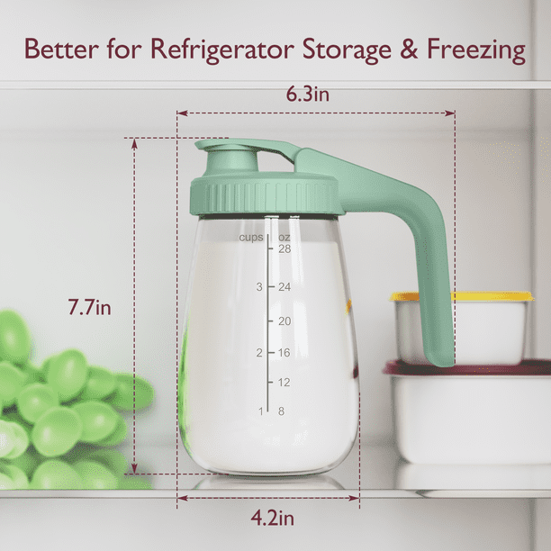 Momcozy Breast Milk Pitcher, Resistant to Heat and Cold Abrupt