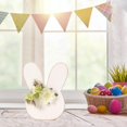 thumbnail image 4 of Wooden Easter Decorations - Vintage Easter Bunny Table Signs, Retro Rabbit Tiered Tray Decoration for Home, 4 of 4