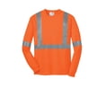 thumbnail image 3 of CornerStone ANSI 107 Class 2 Long Sleeve Safety T-Shirt | High Visibility Reflective Work Clothing for Men & Women, 3 of 4
