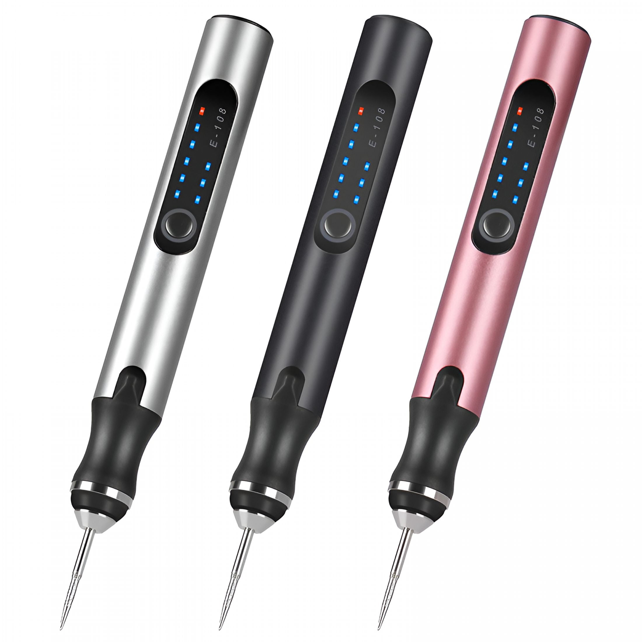 ZEPARO Cordless Electric Engraving Pen, Engraving Tool, USB Rechargeable Engraving Pen Etching Tool Etcher Kit Set, Engraving Pen for Metal, Wood, Glass and Plastic