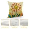 thumbnail image 4 of Creowell  Spring Pillow Cover Daisy Sunshine Decorations Seasonal Farmhouse Summer Pillow Case Decor for Sofa Couch (Green)，Multi-Size, 4 of 5
