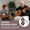 thumbnail image 2 of MasteelfCA 1 Set Guitar Plastic Picks with Storage Bag Practical Guitar Plectrums Guitar Supplies, 2 of 8