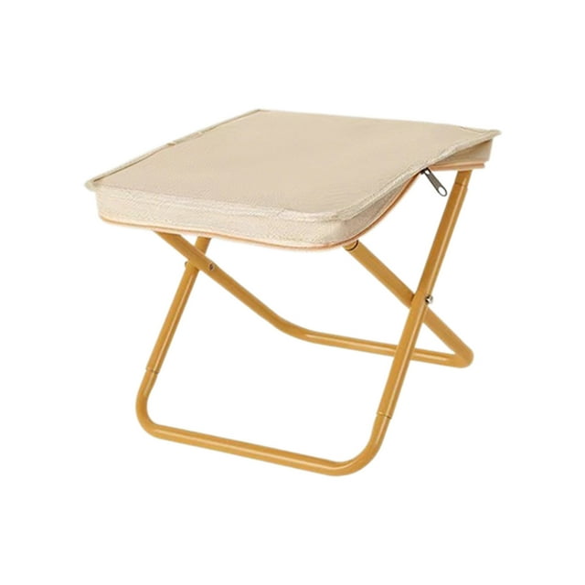 HKEJIAOI Tabouret de Camping Pliant Portable avec Sac de Rangement - Chaise Légère en Alliage d'Aluminium pour Plein Air, Randonnée et Pêche, Supporte 220 Lb, Parfait pour le Camping, les Pique-Niques et les Accessoires de Voyage