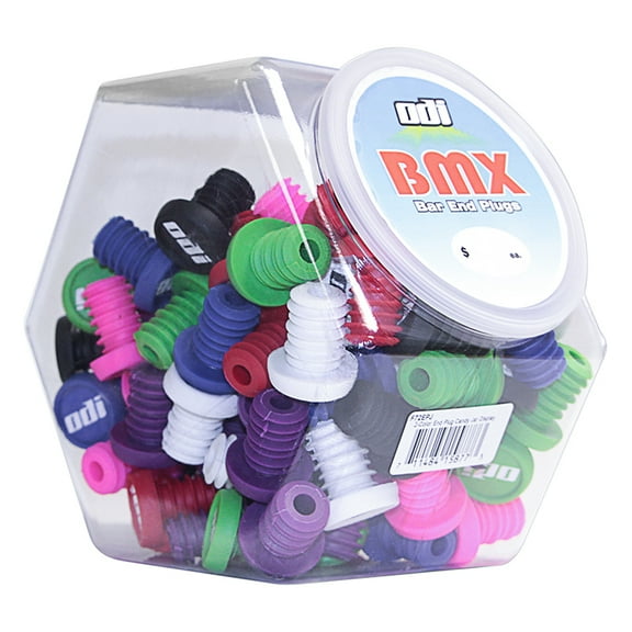 Odi "Candy Jar" - Case Of 100 Bar End Plugs, Assorted Colors