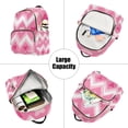 thumbnail image 5 of FORMRS Mini Backpack Purse for Women Quilted Travel Daypack Casual Shoulder Bag, Heart Geometric, 5 of 7