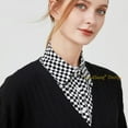 thumbnail image 3 of LoudSung Fake Collar Detachable Half Shirt Blouse False Collar Elegant Dickey Office Collar Design for Women Girls, 3 of 7