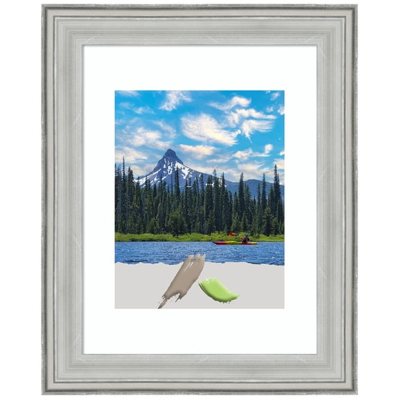 Bel Volto Silver Wood Picture Frame, Photo Frame, Art Frame