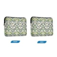 thumbnail image 7 of FORMRS 13"-13.3" Laptop Sleeve Protective Case Soft Carrying Quilted Computer Bag Cover, Beige Floral, 7 of 7