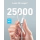 thumbnail image 2 of Anker cable iphone, PowerLine III Cable Lightning de carga para iPhone, certificado MFi, para iPhone X, Xs, Xr, Xs Max, 8, 8 Plus, 7, 7 Plus, 6, 6 Plus y más, ultraduradero (0,9 m, Blanco), 2 of 5