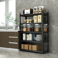 thumbnail image 4 of STANI Garage Storage Shelves Heavy Duty, 3-Tier Metal Shelving Unit with Wheels, Large Capacity Storage Racks and Shelving, Utility Shelf Racks for Garage Kitchen Basement Warehouse, 4 of 8
