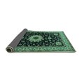 thumbnail image 2 of Ahgly Company Indoor Rectangle Persian Turquoise Blue Traditional Area Rugs, 2' x 4', 2 of 4