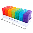 thumbnail image 5 of e-Pill 6 Times a Day x 7 Day Large Weekly Pill Organizer - Multicolor, 5 of 9