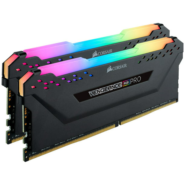 VENGEANCE® RGB PRO 32GB (2 x 16GB) DDR4 3200MHz C16 Kit — Black - Walmart.com