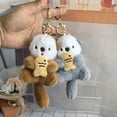 thumbnail image 6 of BAELLERT Otter Keychain with Fish Plush Bag Charm Keyrings Cute Otter Stuff Animal for Men Women Animal Lovers Friends Family, 6 of 7