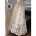 thumbnail image 6 of Michellecmm  Women's Elegant Tulle Long Skirt, Puffy Fluffy Layered Cake Skirts, 6 of 9
