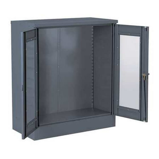 Edsal Cv1280gy Storage Cabinet H 42 W 36 Gray Walmart Com