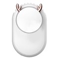 thumbnail image 1 of Ventilador portátil para cuello con diseño de cuernos de ciervo en blanco, ideal para uso diario en casa o en exteriores. Libera tus manos y disfruta de comodidad en cualquier lugar., 1 of 6