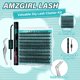 thumbnail image 2 of Kit de extensión de pestañas AMZGIRL LASH Clusters, 200 unidades, 70D, rizo en D, 2 of 6