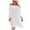 White, variant on ChaoHeng Long Dresses Long Sleeve Dresses for Women 2025 Spring and Summer Solid Color Lace Temperament Long Skirt Long Sleeved Dress