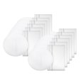 thumbnail image 2 of 100x Universal 3/4 Layer Mask Reemplazo Mat Economy Safe Masks Gasket Sunnimix reemplazo de almohadillas desechables, 2 of 8