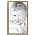 thumbnail image 2 of ArtToFrames 27" x 46" Silver Picture Frame, 27x46 inch Silver MDF Poster Frame (WOM-4445), 2 of 7