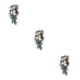 thumbnail image 3 of Maytalsory Wide Application Artificial Flower Realistic Appearance Low Maintenance Vintage purple 3Set, 3 of 6