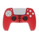 thumbnail image 2 of piezas de goma de silicona suave Gamepad mango funda de piel para Ps-4/ps-5 (negro, rojo, blanco, azul) Sincero Hogar, 2 of 5