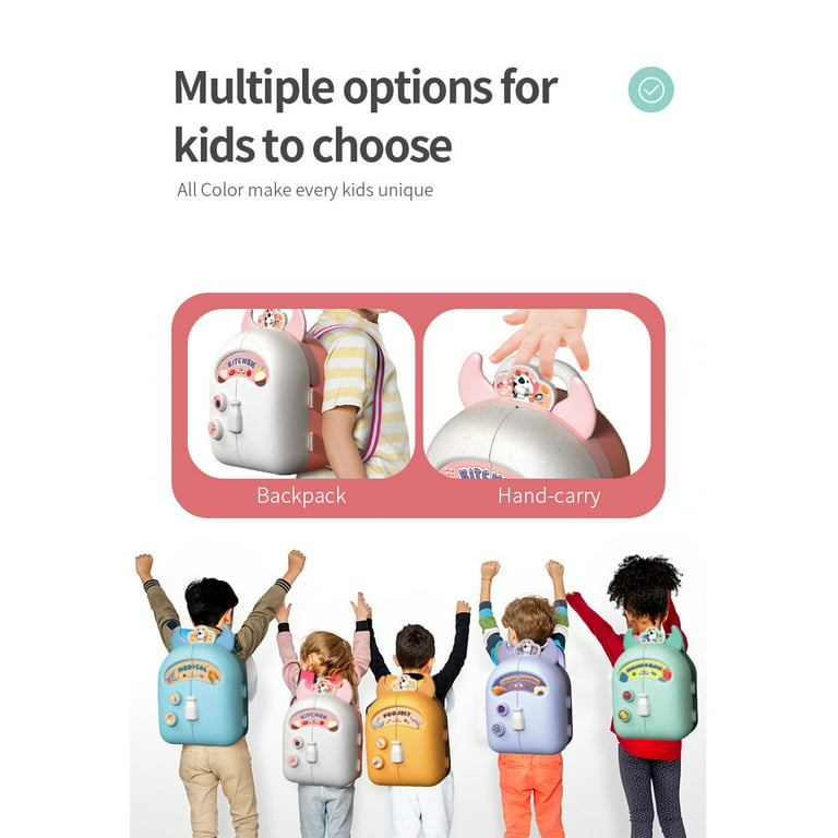 30 PCS Play-Doh Sets, Backpack Kids Color Doughs Kit, Play Dough