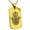 Gold, variant on Stainless Steel Evil Eye Hamsa Hand of Fatima Engraved Dog Tag Pendant Necklace