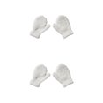 thumbnail image 1 of ZLight 1 Pair Kids Mittens Simple Style Clothes Accessory Solid Color Fingers Cover Beautiful Toddler Mitten for Winter White 2Set, 1 of 6