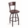 thumbnail image 6 of Holland Bar Stool Co Voltaire 30 in. Swivel Bar Stool with Wood Seat, 6 of 7