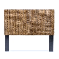 Sea Wind Florida Island Breeze Wood & Woven Queen Headboard in Natural