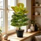 thumbnail image 4 of Artificial Potted Plants With Pot PVC Fake Tropical Plants Realistic Faux Plants For Home Office House Desk Shelf Living Room Kitchen Decoration, 4 of 6