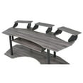 thumbnail image 6 of Pemberly Row Contemporary Wood Music Recording Studio Desk in Black Oak, 6 of 8