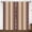 Brown, variant on Lfeey Retro Brown Stripe Blackout Curtain For Living Room, Rod Pocket Window Drapes Privacy Protection 42x84 inch, 2 Panels