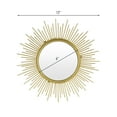 thumbnail image 4 of Kimisty Set 3 Sunburst Mirror, Gold Wall Mirror, 12 Inch Small Mirror Boho Decoration, Gold Wall Decor, Starburst Mirror, SUNSTAR, 4 of 7