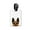 Black Tan German Shepherd Dog, variant on WIRESTER Rectangle PU Leather Luggage Tags for Travel Suitcase Baggage 4.05 x 2.83 inches - Animal Black Tan German Shepherd Dog