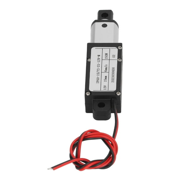 Electric Micro Linear Actuator, 0.59" Stroke 150N 33.7lbs Speed 0.15" Sec Mini Metal Motion Actuator Small 12v Dc Servo Motor With Mounting Bracket For Sofa Massage Recliner
