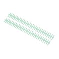 thumbnail image 3 of Binding Strip, Rust Proof Binding Comb 65 Sheet Holdable 10 Pcs  For Office Green, 3 of 8