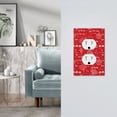 thumbnail image 5 of Disketp Hohoho1 Decorator Light Switch or Receptacle Outlet Wall Plate Decorator Wall Plate Child Safe Outlet Cover-Style S, 5 of 6