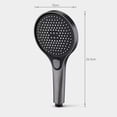 thumbnail image 5 of 13 Cm Big Panel High Pressure Shower Head Black 3 Modes Large Flow Spray Nozzle, 5 of 5